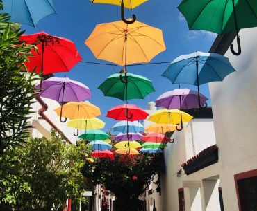 San Telmo Umbrellas near Plaza Dorrego