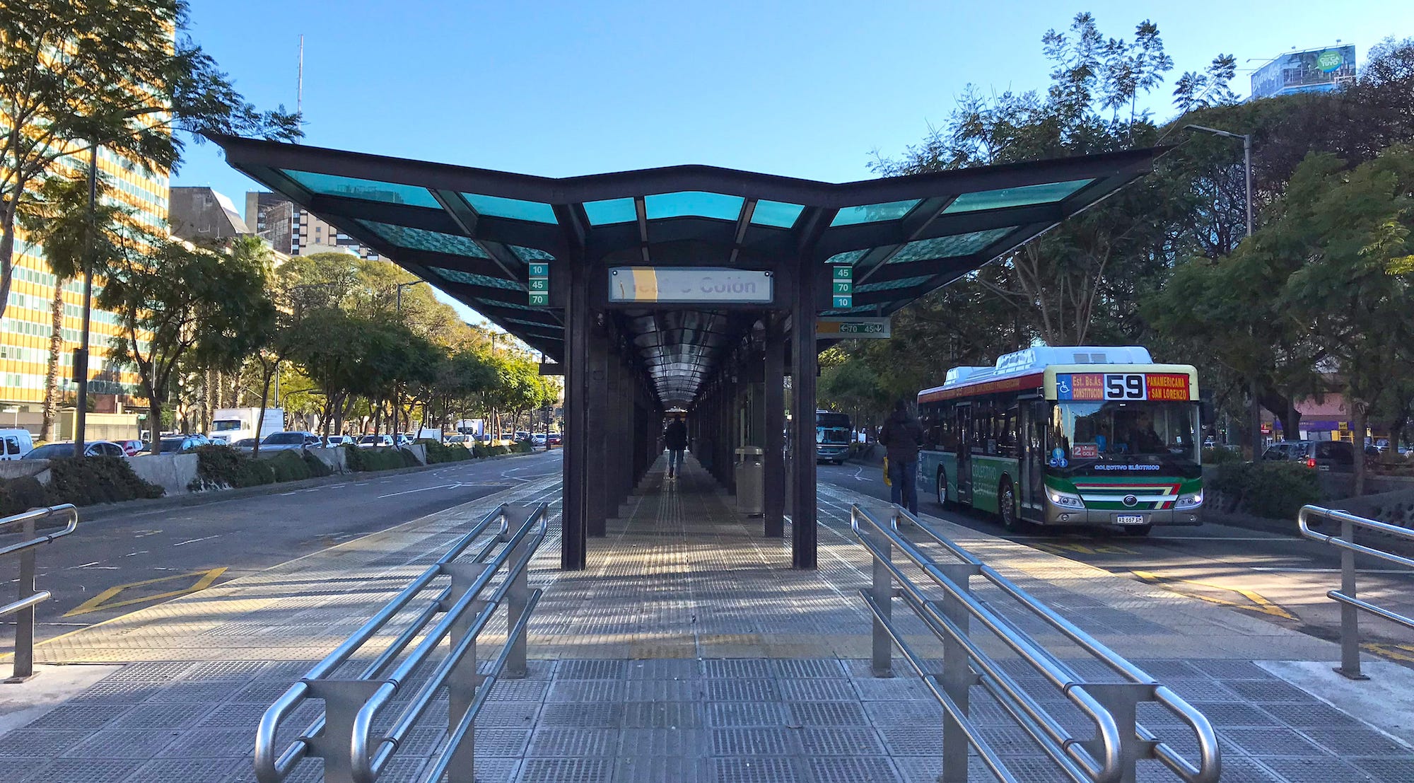 Metro bus Public Transport Buenos Aires