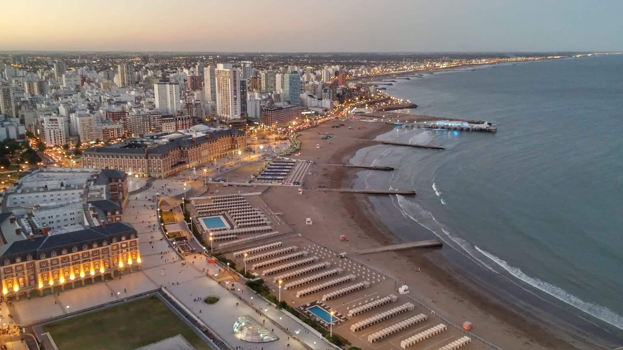Mar del Plata Buenos Aires beach