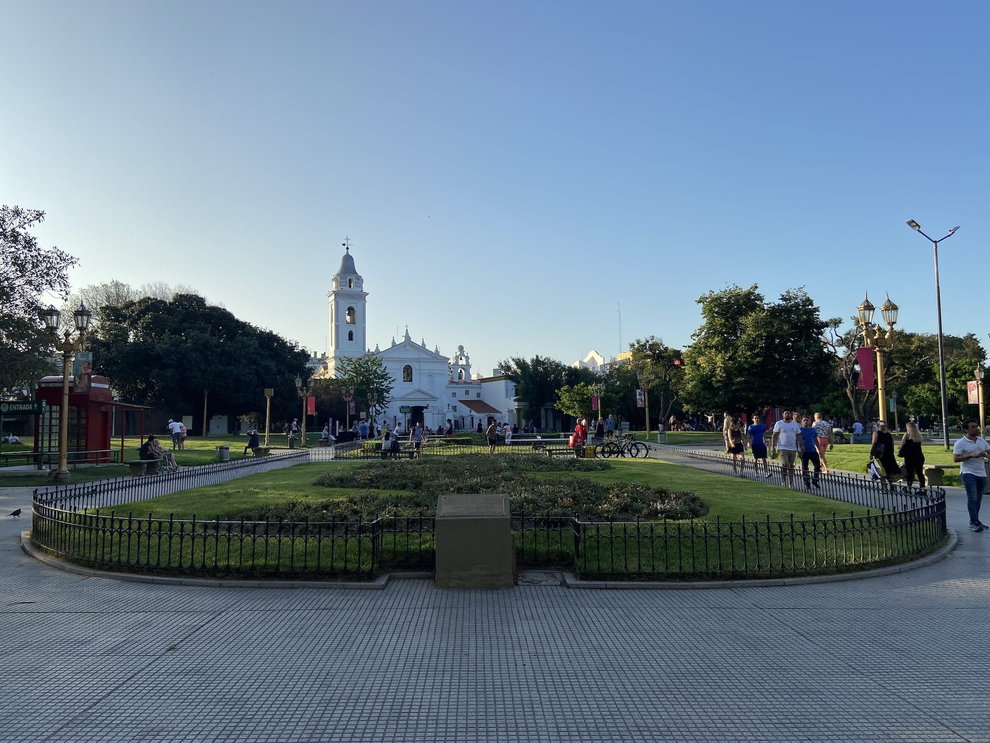 Recoleta area stay square Buenos Aires