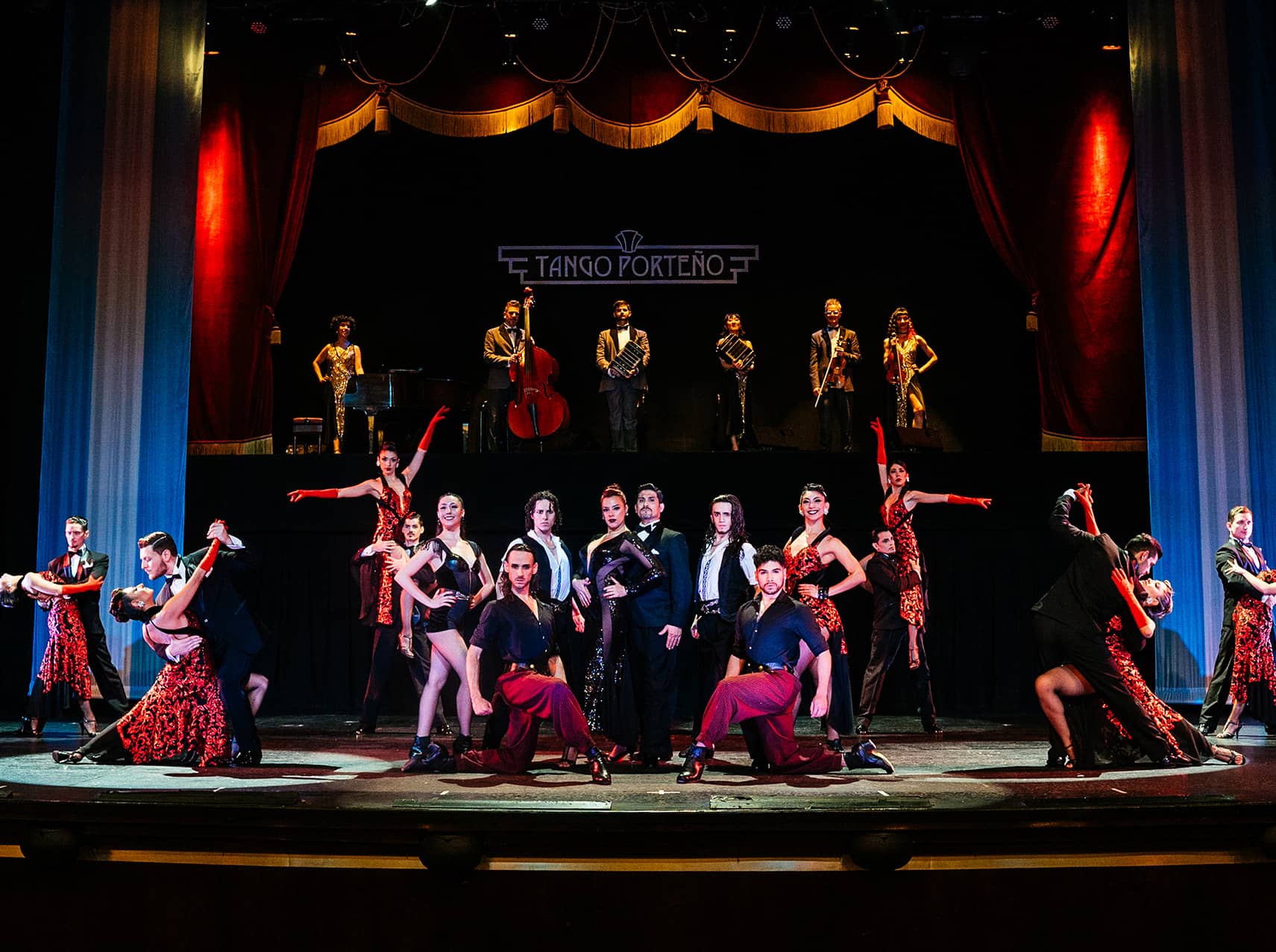 Tango Porteno Stage Dancers Show