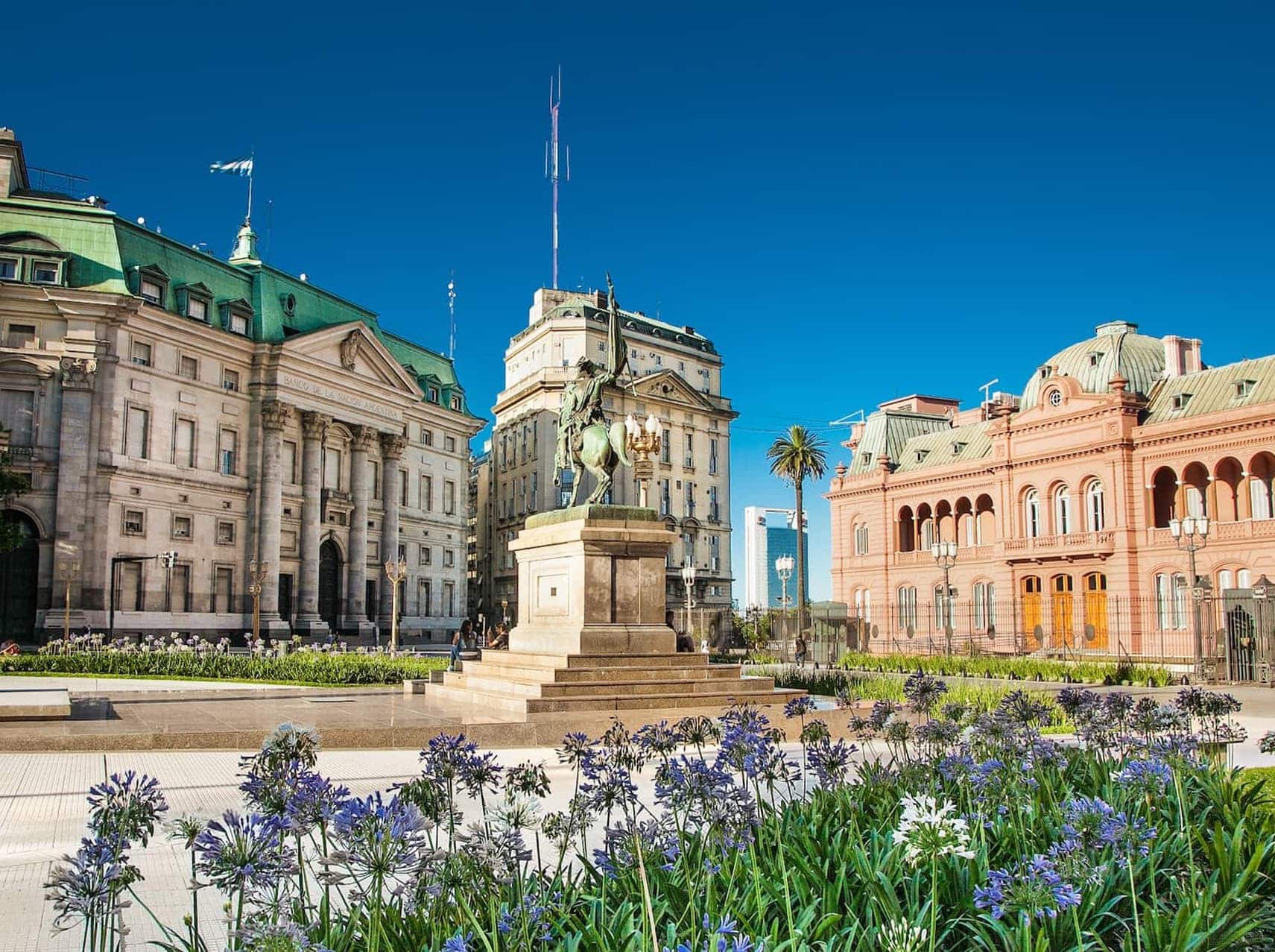 Walking tour city Buenos Aires