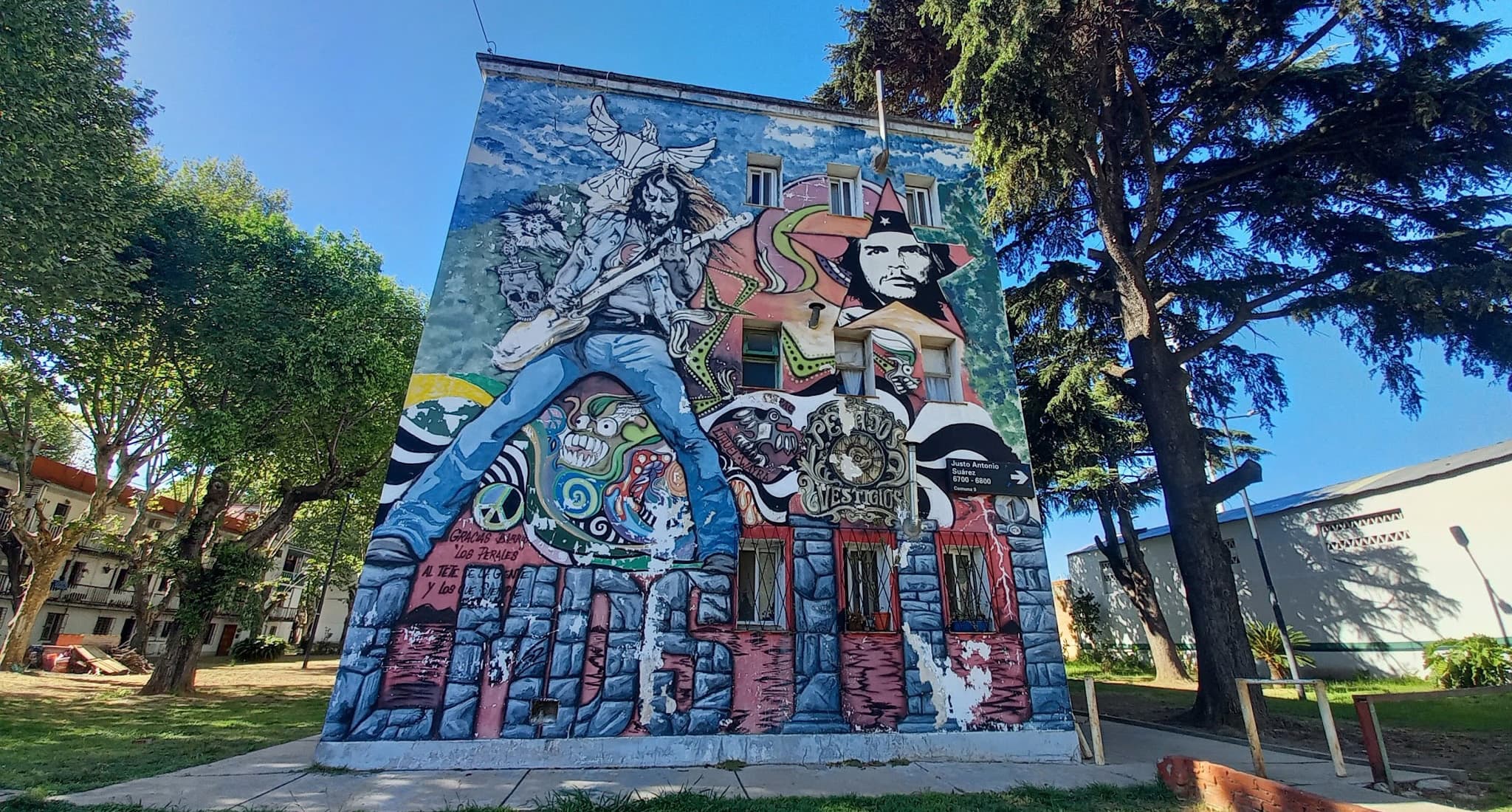 Murals in Matadero Buenos Aires