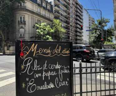 menú ejecutivo Buenos Aires Secret hidden tip