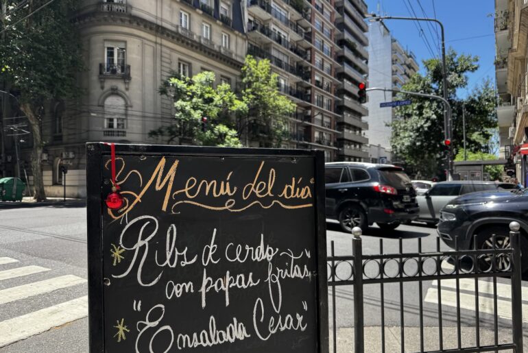 menú ejecutivo Buenos Aires Secret hidden tip